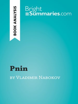 cover image of Pnin by Vladimir Nabokov (Book Analysis)